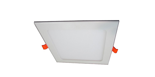 15W FLAT PANEL SQUARE LED IN PC WITH INBUILT DRIVER
