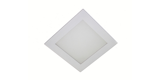 12W FLAT PANEL SQUARE LED DOWNLIGHT WITH EXTERNAL DRIVER