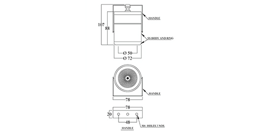 9W/12W TREE SPOT LIGHT FITTING