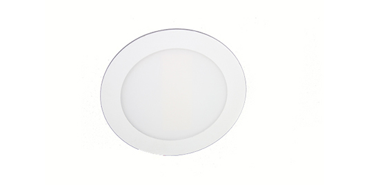 12W FLAT PANEL ROUND LED DOWNLIGHT WITH EXTERNAL DRIVER